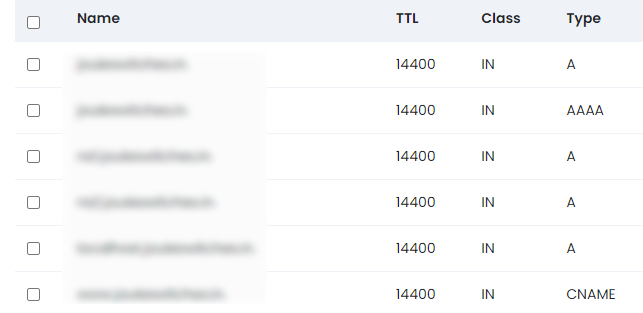 specific DNS record that you wish to edit