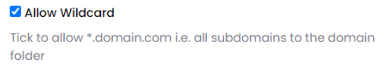 check the box ssue Let’s Encrypt certificate
